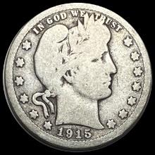 1915-S Barber Silver Quarter HIGH GRADE