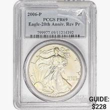 2006-P $1 ASE 1 OZ PCGS PR69