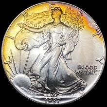 1987 1 oz Silver American Eagle $1 GEM BU