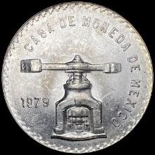 1979 Mexico Silver 1 Onza (Casa de Moneda) GEM BU