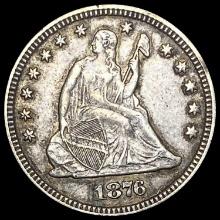 1876 Seated Liberty Quarter LIGHTLY CIRCULATED