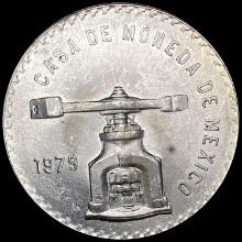 1979 Mexico Silver 1 Onza .925 Silver HIGH GRADE