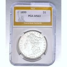 1899 Morgan Dollar PGA MS63