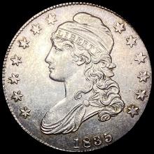 1835 Capped Bust Half Dollar CLOSELY UNCIRCULATED