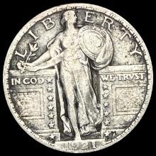 1921 Standing Liberty Silver Quarter LIGHTLY CIRCULATED