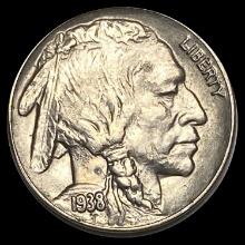 1938-D Nickel Five Cents Buffalo GEM BU
