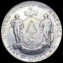 1920 Silver Half Dollar Maine Centennial GEM BU