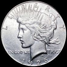 1926-S Silver Peace Dollar CLOSELY UNCIRCULATED