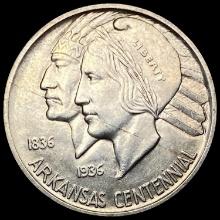 1936-S Silver Arkansas Centennial Half Dollar UNCIRCULATED