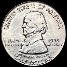 1925 Silver Half Dollar Fort Vancouver GEM BU
