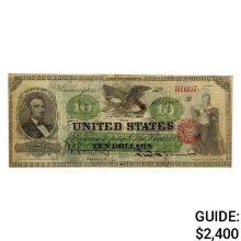 1862 $10 LEGAL TENDER UNITED STATES NOTE VF