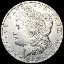 1891-O Silver Morgan Dollar CLOSELY UNCIRCULATED