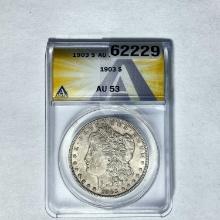 1903 Morgan Dollar ANACS AU 53 SILVER