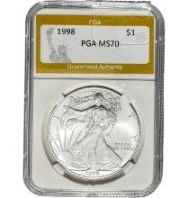 1998 Silver Eagle PGA MS70