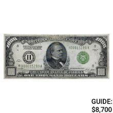 1928 $1,000 GOLD ON DEMAND FRN ST. LOUIS, MO VF
