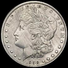 1898-S Silver Morgan Dollar NEARLY UNCIRCULATED