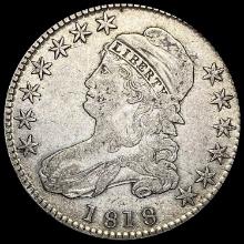 1818 Capped Bust Half Dollar LIGHTLY CIRCULATED
