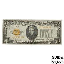 1928 $20 GOLD CERTIFICATE GEM UNCIRCULATED