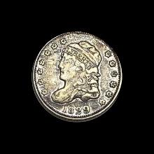 1829 Capped Bust Half Dime LIGHTLY CIRCULATED