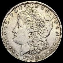 1891 Silver Morgan Dollar CLOSELY UNCIRCULATED