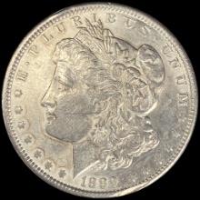 1889 Silver Morgan Dollar CLOSELY UNCIRCULATED