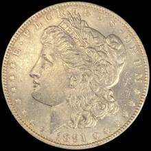 1891 Silver Morgan Dollar UNCIRCULATED