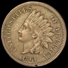 1861 Indian Head 1C LIGHTLY CIRCULATED