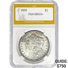 1899 Morgan Silver Dollar PGA PGA MS63+