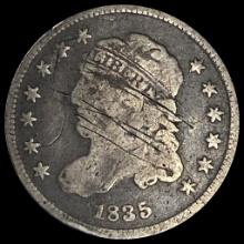1835 Capped Bust Half Dime NICELY CIRCULATED