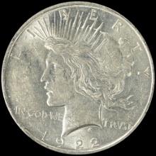 1922 Silver Peace Dollar UNCIRCULATED