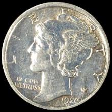 1920-D Mercury Dime CLOSELY UNCIRCULATED