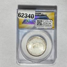 1952 50C Washington-Carver ANACS MS63
