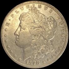 1878 Silver Morgan Dollar NEARLY UNCIRCULATED