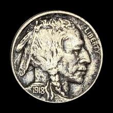 1918-S Buffalo Nickel LIGHTLY CIRCULATED