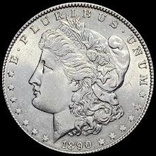 1890 Silver Morgan Dollar GEM BU