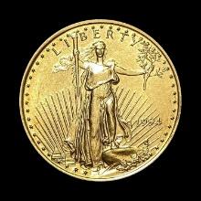 1994 1/4 oz Gold American Eagle $10 CHOICE BU