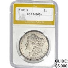 1900-S Morgan Dollar PGA   MS65+