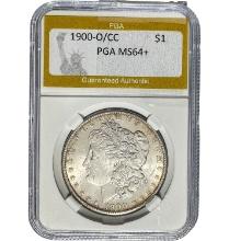 1900-O/CC Morgan Dollar PGA MS64+ SILVER