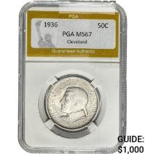 1936 50C Cleveland PGA MS67