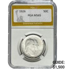 1926 50C Sesquicentennial PGA MS65