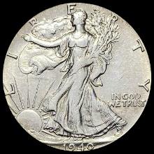 1940-S Silver Half Dollar (Walking Liberty) CLOSELY UNCIRCULATED