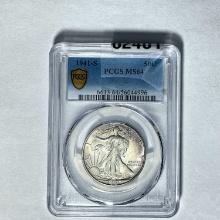1941-S Walking Liberty Half Dollar PCGS MS64