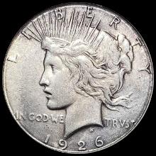 1926-S Peace Silver Dollar NEARLY UNCIRCULATED