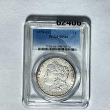 1878-CC Morgan Dollar PCGS MS64 SILVER