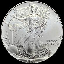 1993 1 oz Silver American Eagle $1 GEM BU