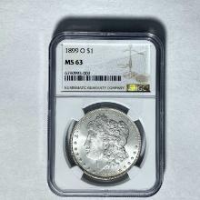 1899-O Morgan Dollar NGC MS 63 SILVER