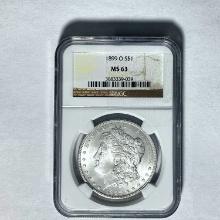 1899 O Morgan Dollar NGC MS63 SILVER