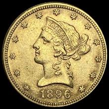 1896 Liberty Head $10 Gold Eagle CLOSELY UNCIRCULATED