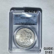 1882-O Morgan Dollar PCGS MS63 SILVER