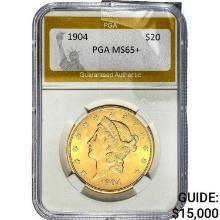 1904 $20 Liberty Head Double Eagle PGA M